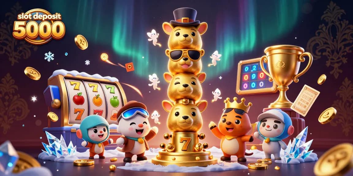 Bermain slot deposit 5000 dengan pengalaman bermain yang menarik dan peluang menang besar.