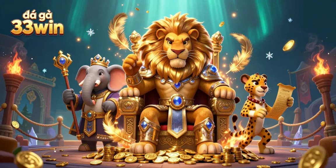 Engage in exciting đá gà 33win matches while enjoying vibrant combat arenas and animated characters.