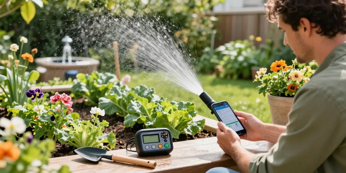 Using rainpoint Irrigation Controllers for efficient gardening and plant care.