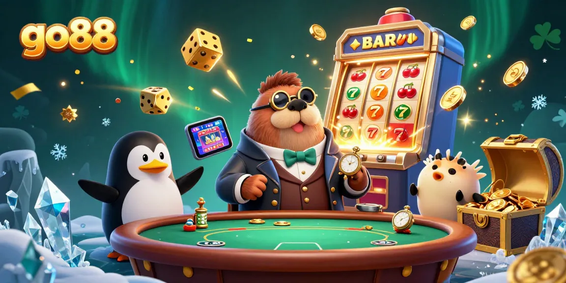 Experience the thrilling atmosphere of go88 with this immersive underwater casino scene.