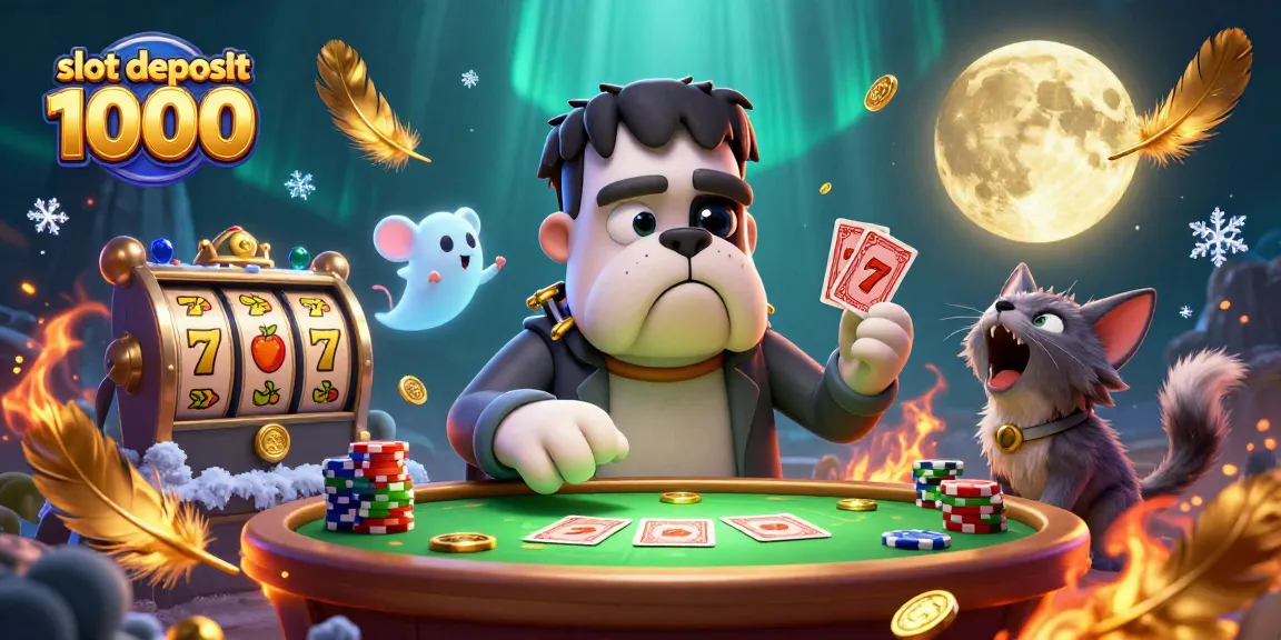 Memenangkan hadiah besar dengan slot deposit 1000 pada permainan kasino online yang menyenangkan.