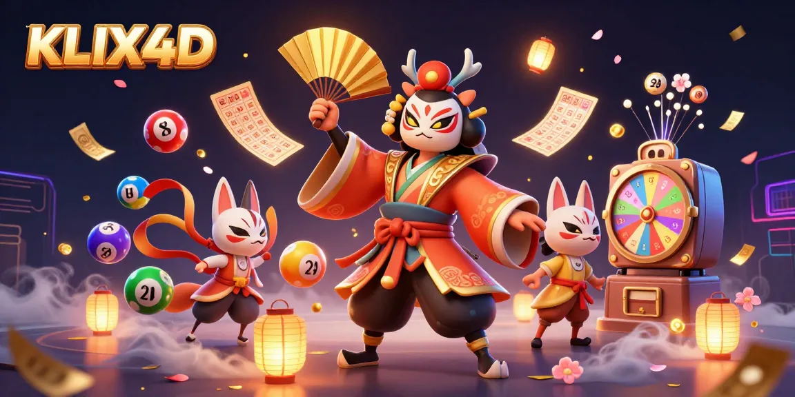 KLIX4D menghadirkan suasana judi yang mengasyikkan dengan karakter kabuki dan elemen perjudian yang dinamis.