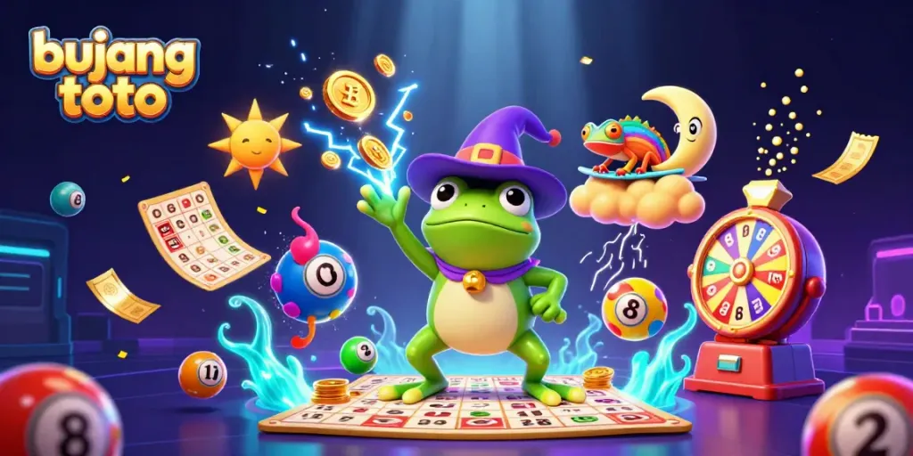 Engage in thrilling jackpot action at bujang toto with a storm of winning symbols and vibrant game elements.