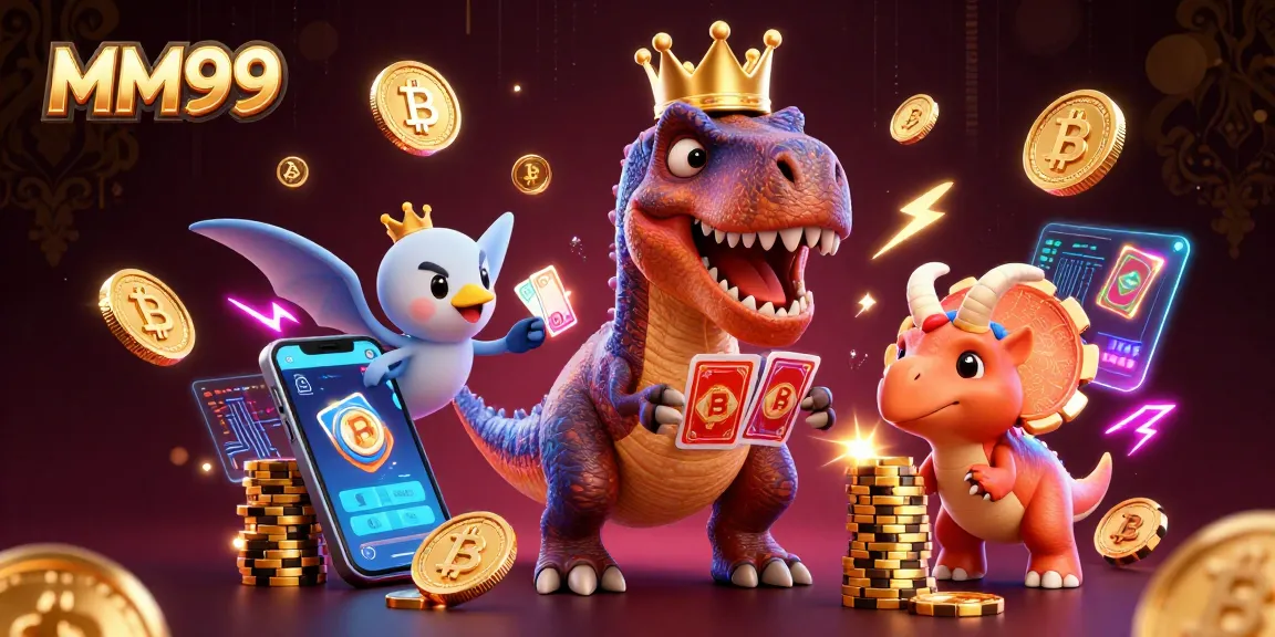 Enjoy exciting moments at MM99 with a friendly dinosaur card game and crypto-rich experience!