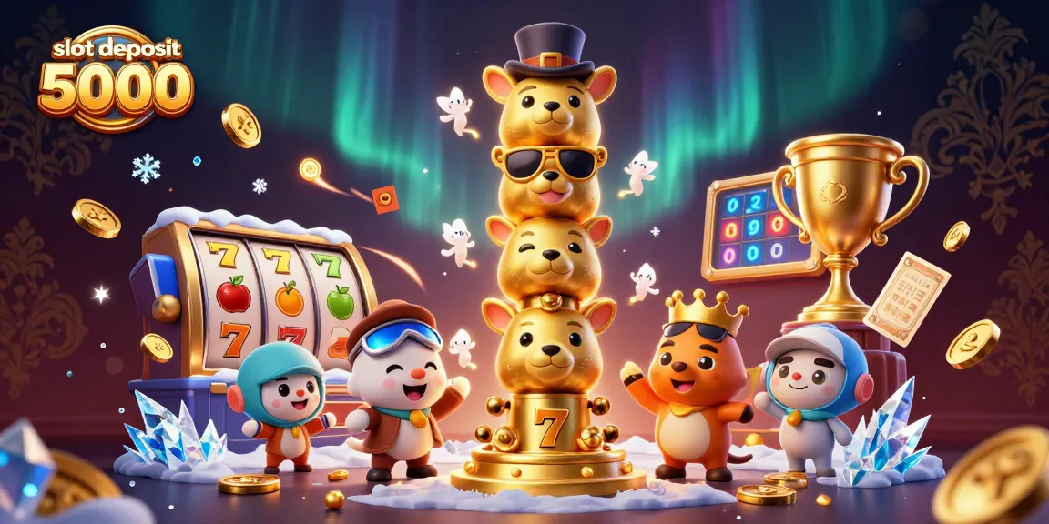 Bermain slot deposit 5000 dengan pengalaman bermain yang menarik dan peluang menang besar.