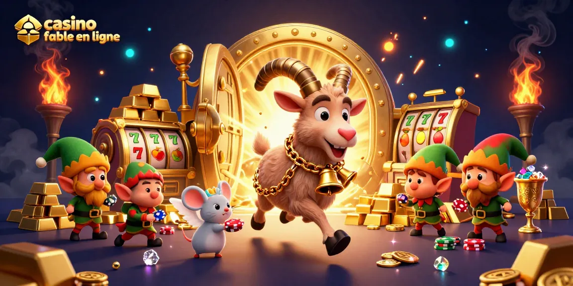 Distribuez des jetons dans un casino fiable en ligne avec un Krampus et des gremlins espiègles.