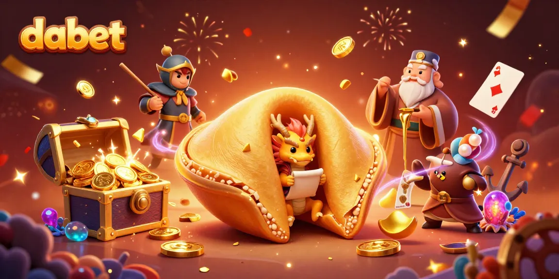 Dabet brings forth thrilling excitement with a captivating casino-themed illustration showcasing unique characters and vibrant gambling elements.