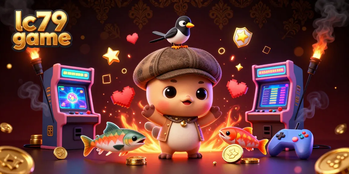 Trải nghiệm thú vị với lc79 game qua hình ảnh bắt mắt và những chú cá đáng yêu.