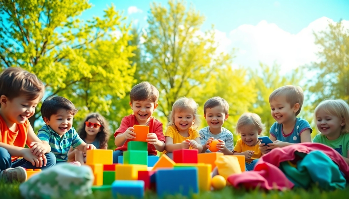 Visit the website to see kids joyfully engaged with colorful, imaginative screen-free toys.