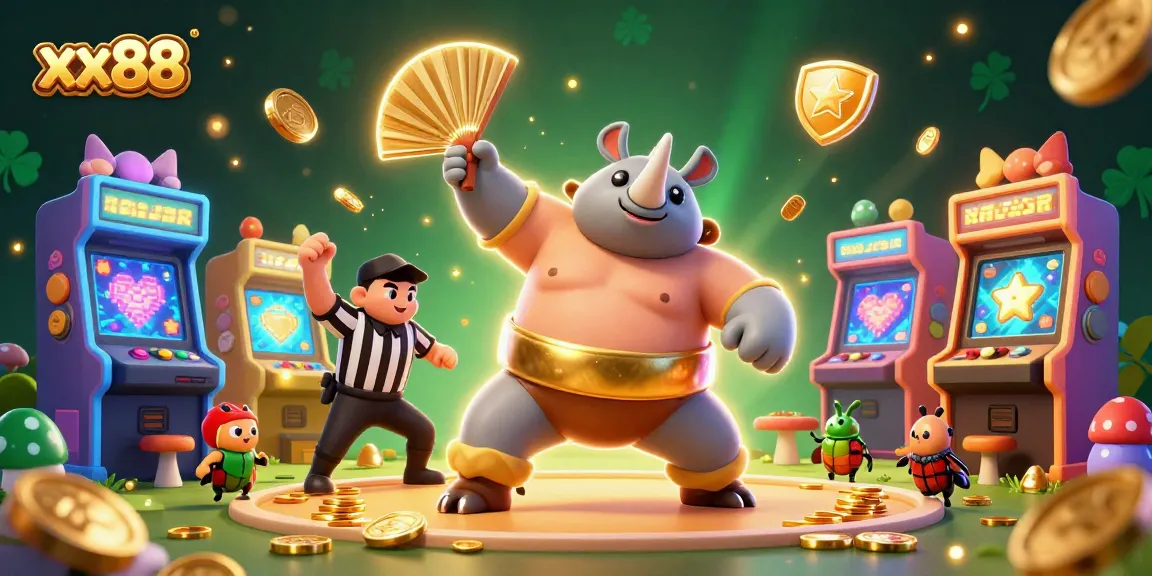 Experience the thrill of xx88 slots with a vibrant casino scene featuring dynamic gameplay.
