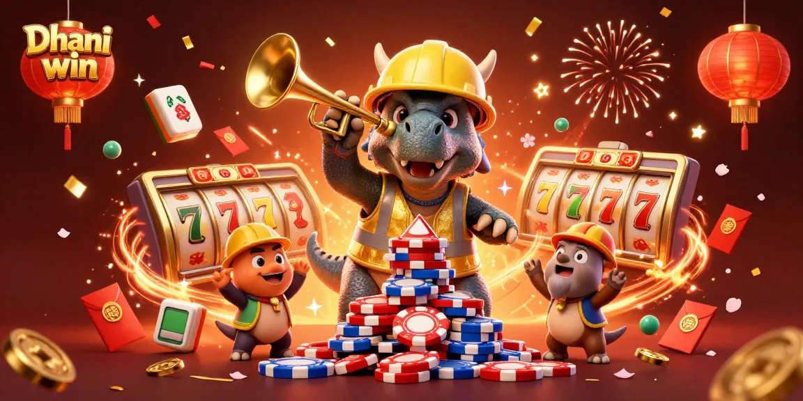 Dhani win players engage in an exciting casino adventure with dynamic slot games and colorful celebrations.