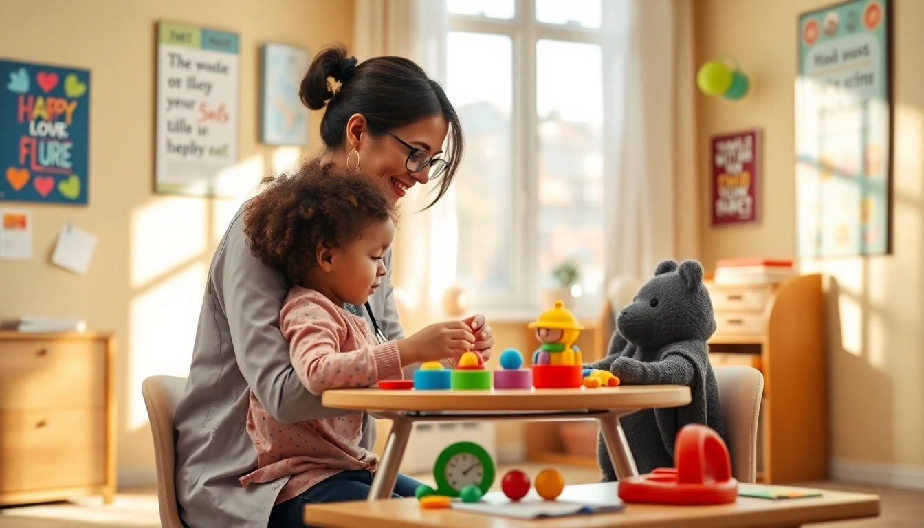 Understand What is ABA therapy through a child therapy session with interactive learning elements.