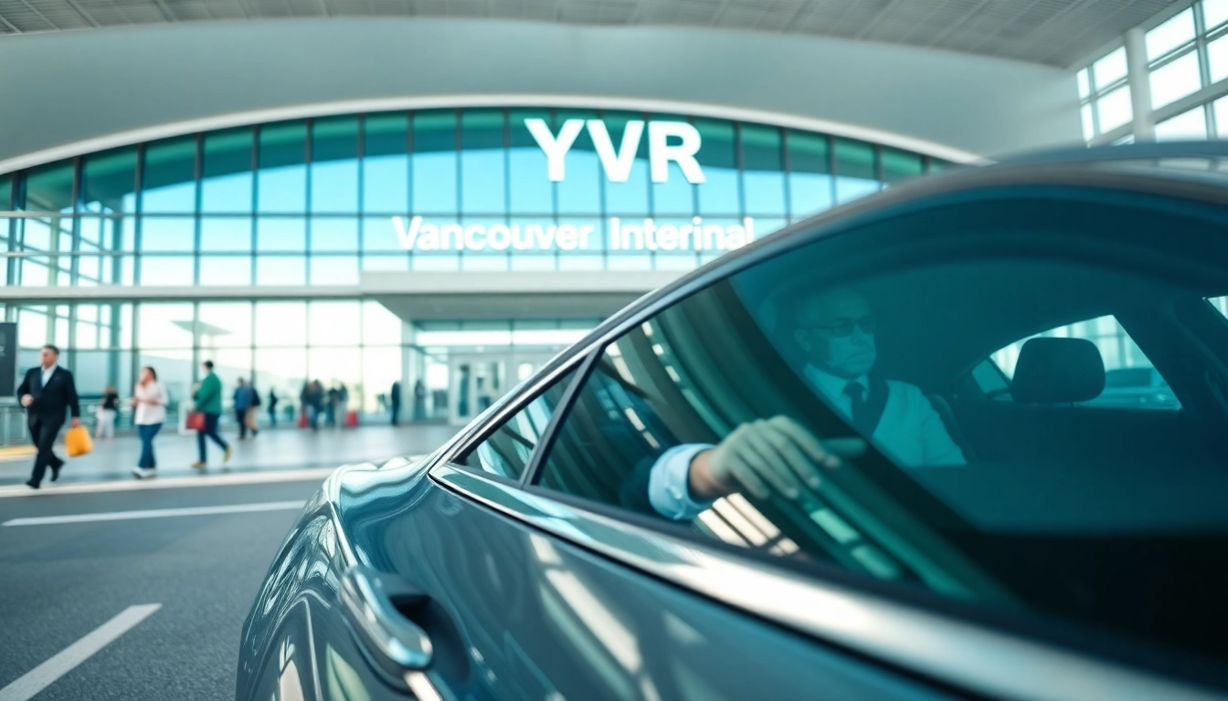 Offering a reliable vancouver airport car service with a professional chauffeur at YVR.