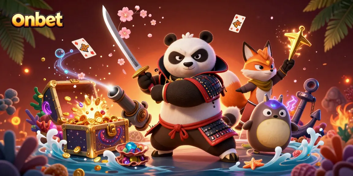 Experience thrilling gaming with onbet's unique fusion of samurai and magical elements.
