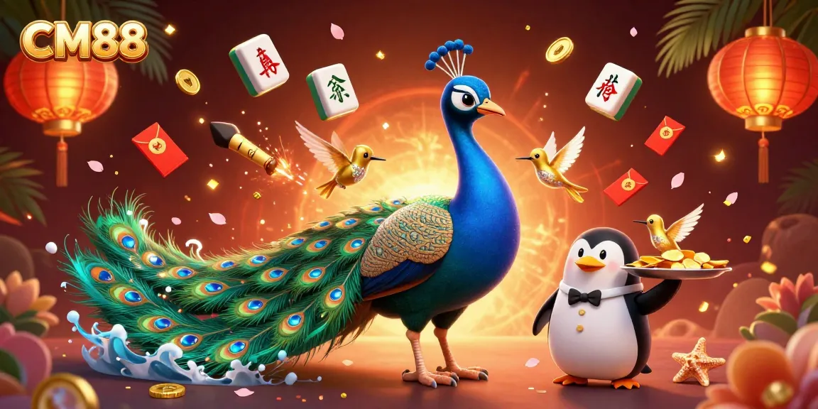 Experience the vibrant casino scene at CM88 with luxurious characters and exciting game elements