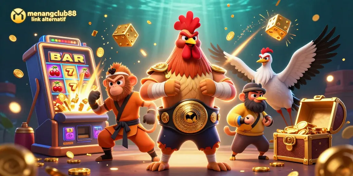 Experience exciting wins with menangclub88 link alternatif in a vibrant 3D casino world filled with action!